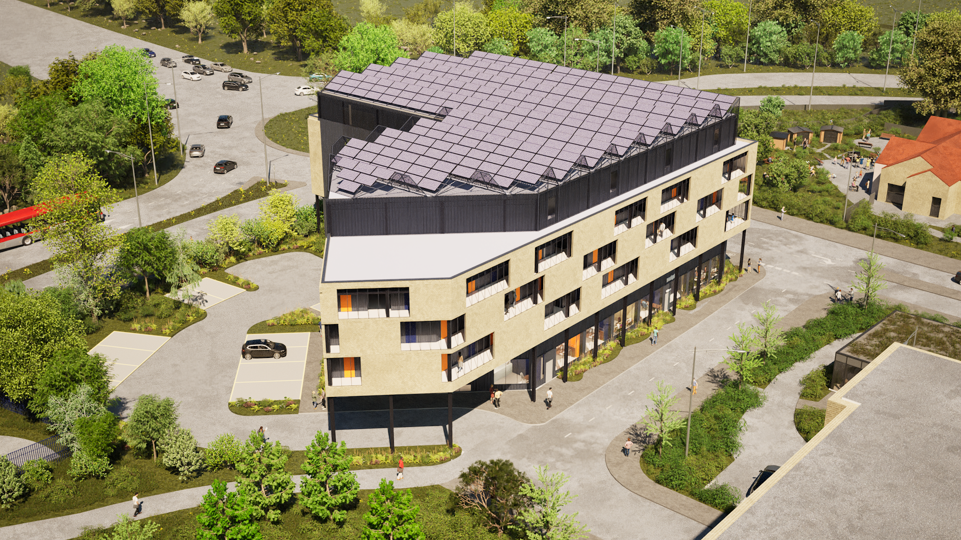 Facade render