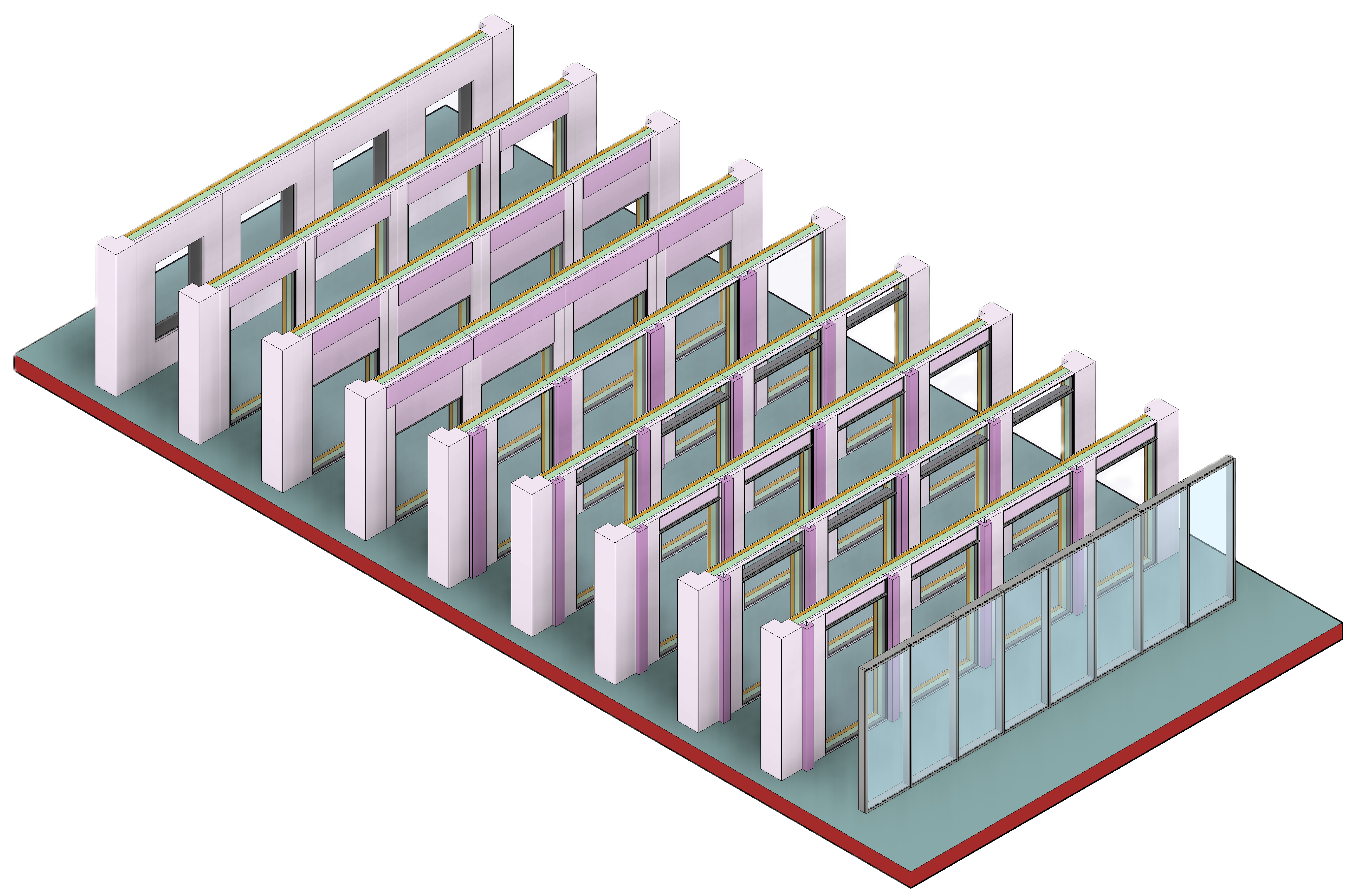 Partition wall system